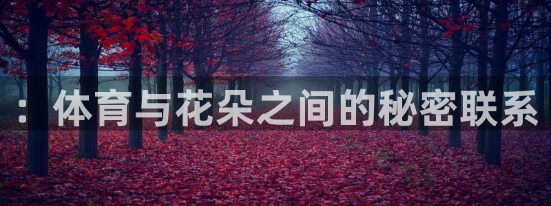 杏运4平台：：体育与花朵之间的秘密联系