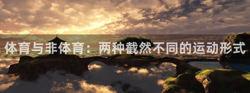 杏运集团：体育与非体育：两种截然不同的运动形式