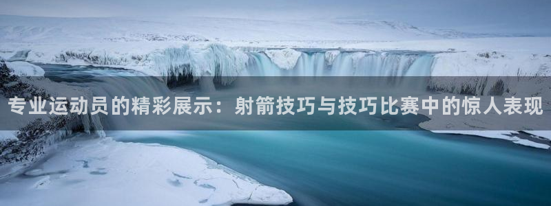 杏运2代理注册：专业运动员的精彩展示：射箭技巧与技巧比赛中的惊人表现